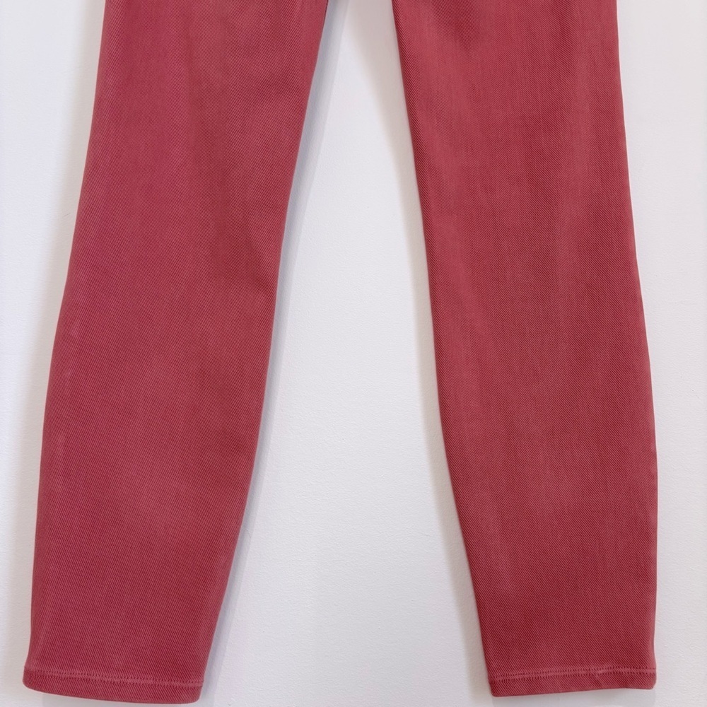 Spanx High Rise Coral Pull on ankle jeans W26 - Picture 7 of 16